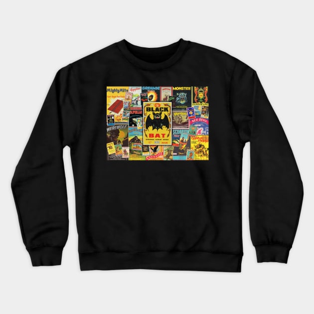 VINTAGE FIRECRACKER ALBUM Crewneck Sweatshirt by kakeanbacot